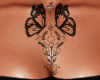 butterfly tattoo chest