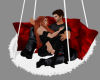 Luxury Red Couples Swing