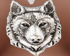 Wolf  necklace Silver