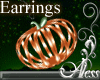 (Aless)Pumpkin Earrings