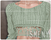 [Is] Crop Sweater Mint