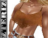 Cowgirl Top - Suede Bn