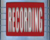 recording studio sign