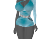 Curvy BlueShortSuit