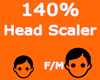 Head Scaler 140% M/F