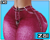 Y2K flare jeans LWD Pink