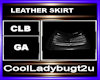 LEATHER SKIRT
