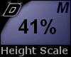 D► Scal Height *M* 41%