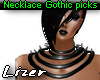 Necklace Gothic Pick