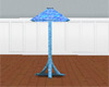 Blue Mod Floor Lamp