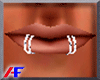 AF. Bling Lip Ring Male