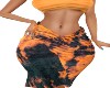 Peach Melba Wrap Skirt