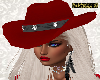 Cowgirl Hat Red