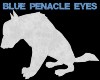 White Wolf Blue Pentacle