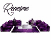 sofa violet