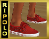 Rip's Mens Red Loafers