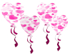 Ani. Pink Hrts Balloons