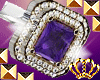 Purple Envy Dia Ring