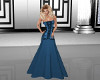 Blue Corset Gown