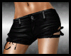 Leather Buckle Shorts