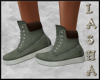 Boots Sage green