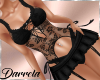 Black lace dress