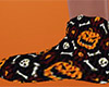 Pumpkin Skull Slippers F