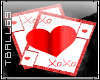 heart w/ XOXOX card