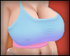 G|Busty Tank Top BluPink