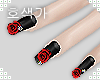 Black Rose Nails