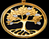 Gold Tree of Life Neckla