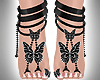 〆 B - Butterfly Feet