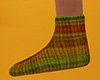 Mixed Plaid Socks (F)