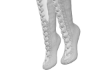 long boots white