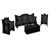 Medieval Dark Sofa Set