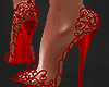 Red Glow Pumps