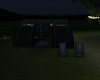 black tent