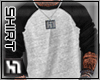 [H1] Shirt grey & Black
