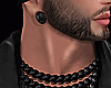 Black bead Necklaces