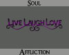 Live Laugh Love/Purple