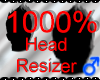 *M* Head Resizer 1000%