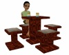Wooden Table/Chairs
