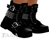 Black Ferra Chain Boots