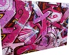grafitti ladies pink