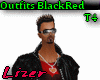 Outfits BlackRed Male T4