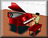 grand piano 2 - red