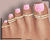 Pink Skull Feet