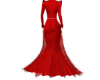 Cry's Red Silk Dress