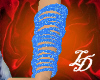 (LIL) blue bangels-L