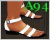[A94] White sandals V2